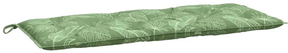 Възглавници за градински пейки 2 бр на листа 120x50x7 см плат Lyon