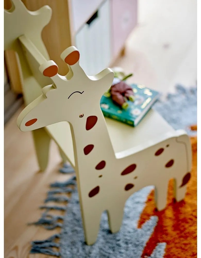 Бежов детски стол Ibber – Bloomingville Mini