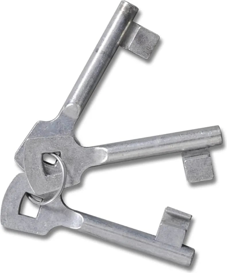 двукрила оградна врата Samad, прахово-боядисана стомана