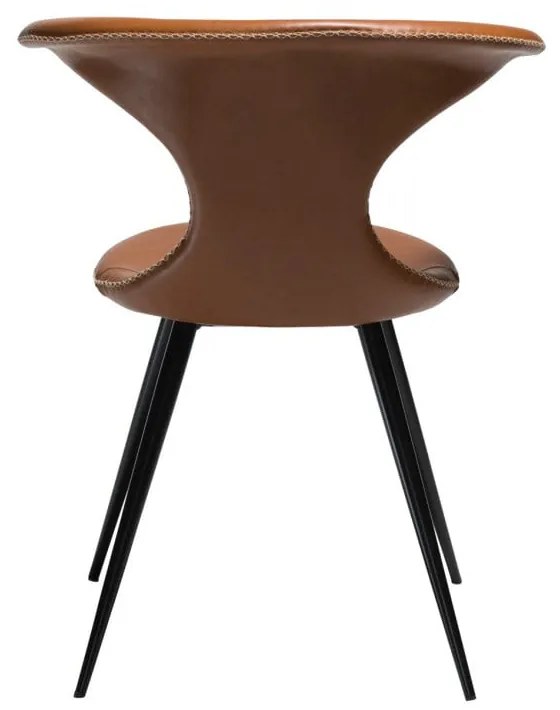 Кафяв стол от изкуствена кожа Flair - DAN-FORM Denmark