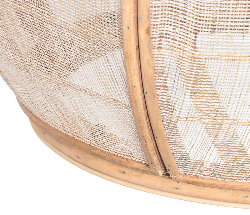 Ориенталски висящ аплик кафяв 50 см - Pascal