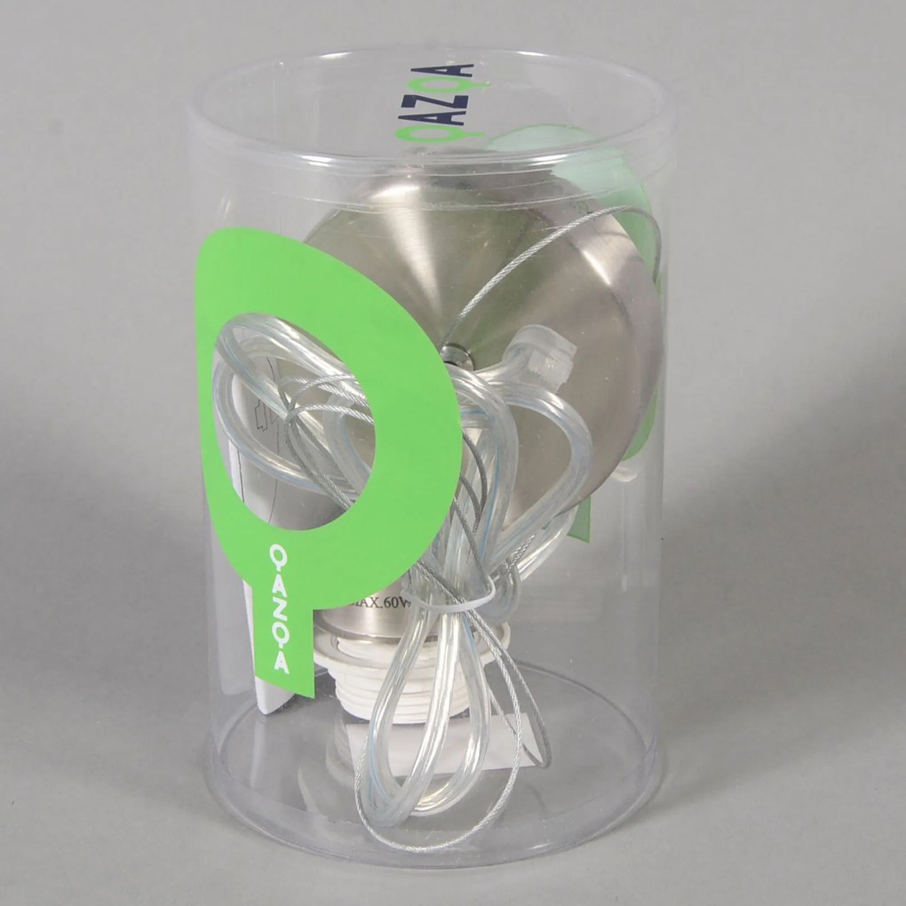 Модерна висяща лампа стомана с абажур 45 см черен - Cappo 1