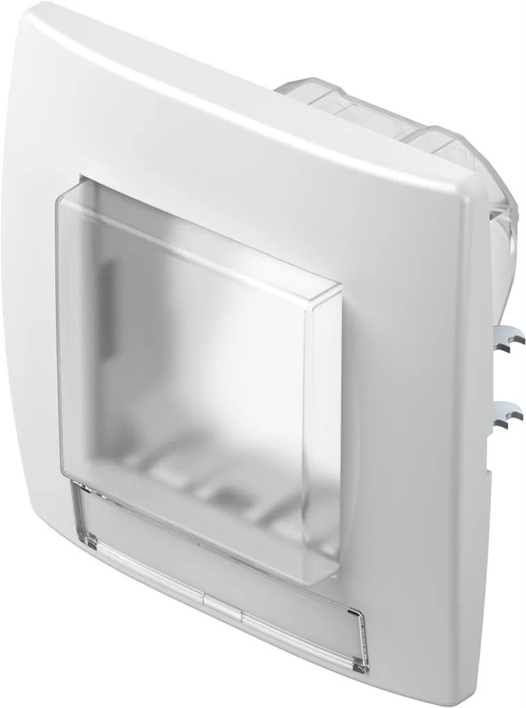 TEM Рамка 2M IP44 за ключове, цвят Бял гланц, Modul  - CM22PW