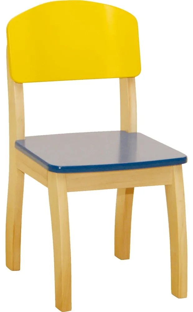 Жълт детски стол – Roba