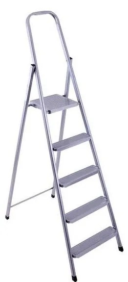 Сгъваеми стълби 5 стъпала 180x51 см