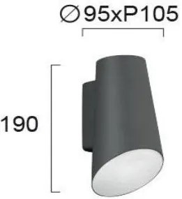 Стенна апличка Viokef Vista