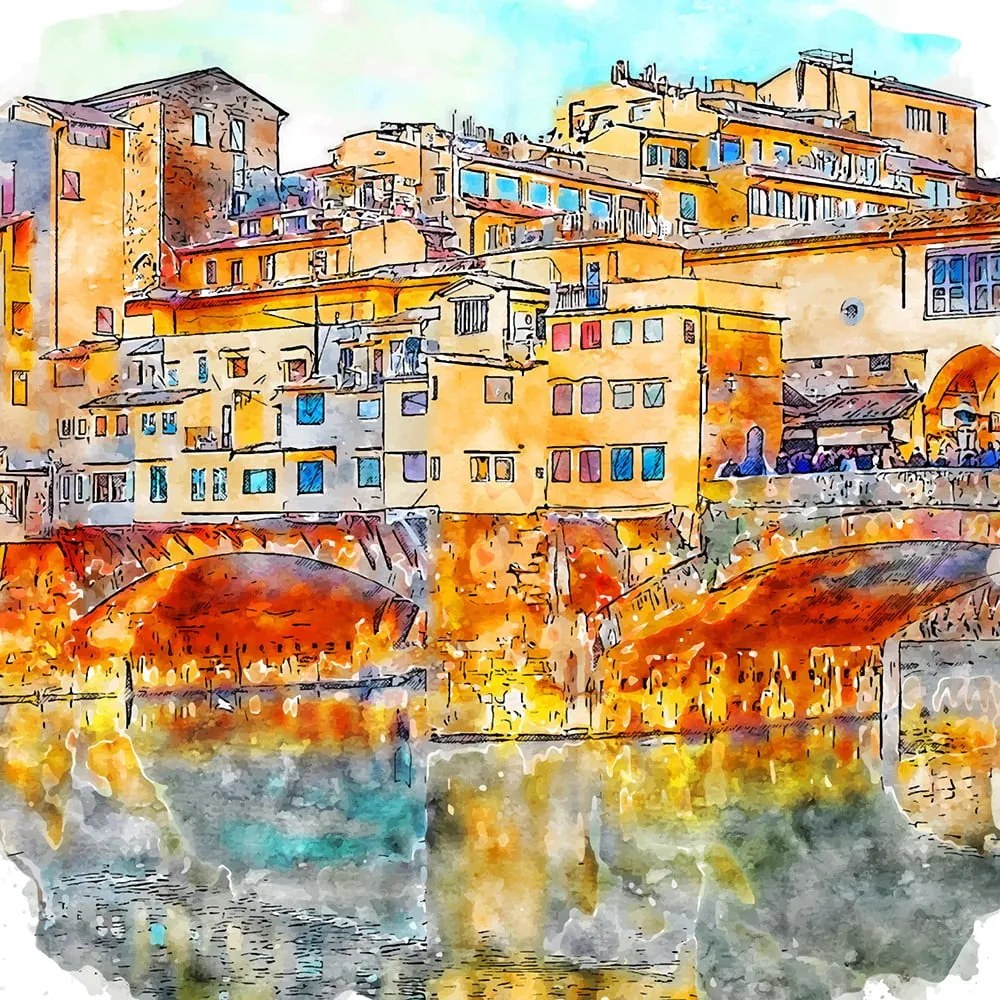 Картина 90x90 cm Florence - Fedkolor