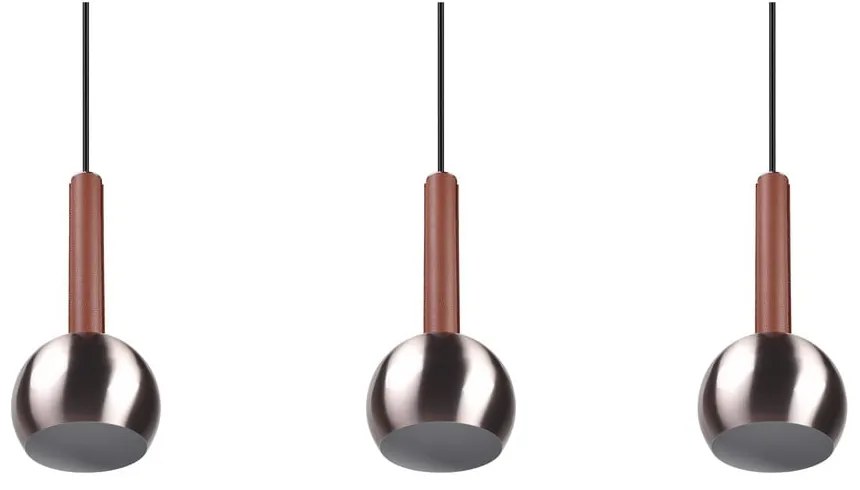 Сиво висящо осветително тяло Ciliana – CINQUE