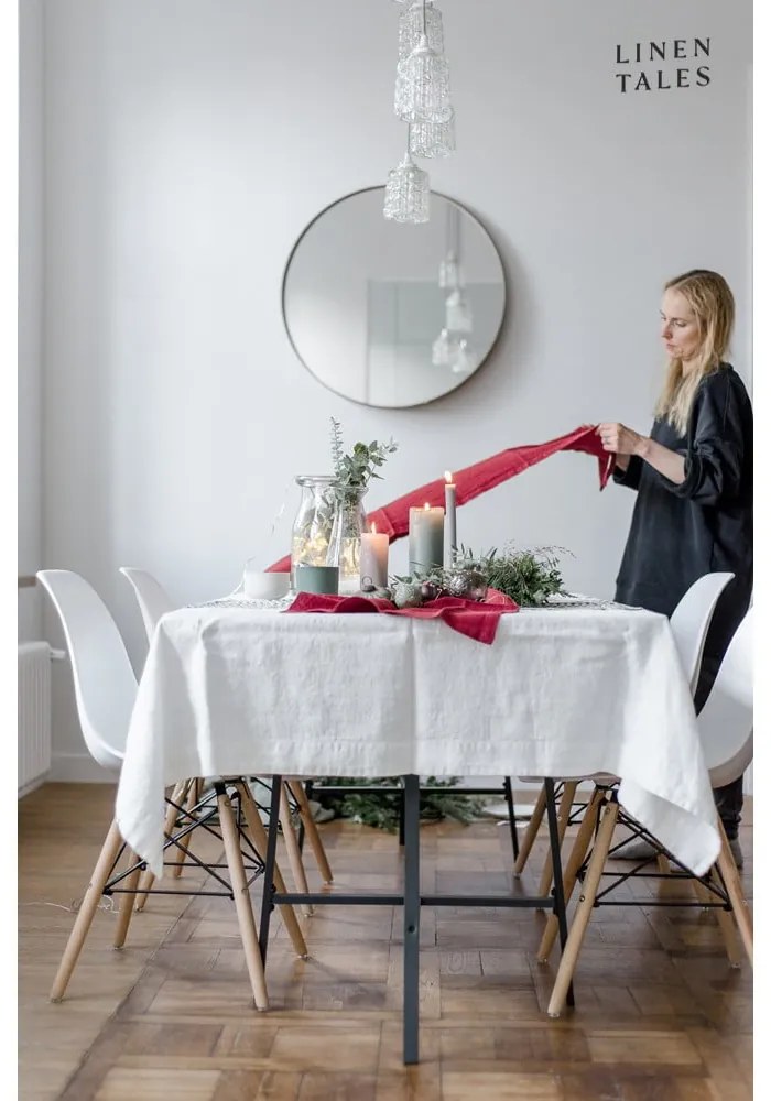 Ленена покривка за маса 140x140 cm - Linen Tales