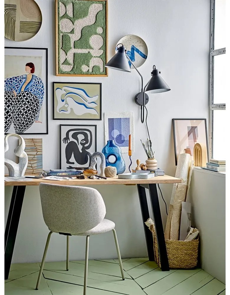 Светлосиви трапезни столове в комплект от 2 бр. Ponte – Bloomingville