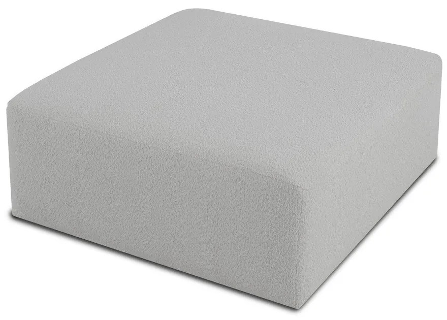 Бял модулен диван от букле Roxy – Scandic