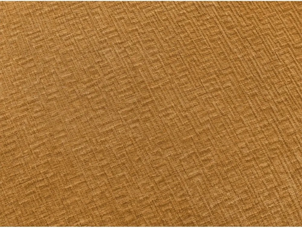 Шенилов диван за ежедневно спане/сгъваем в цвят горчица 240 cm Hugo – Bobochic Paris