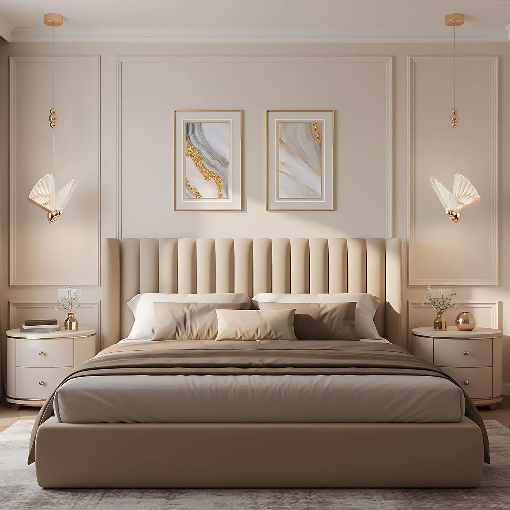 Висяща LED лампа LHJ105-1CP Gold