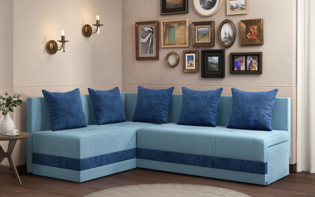 Разтегателен ъглов диван Арети