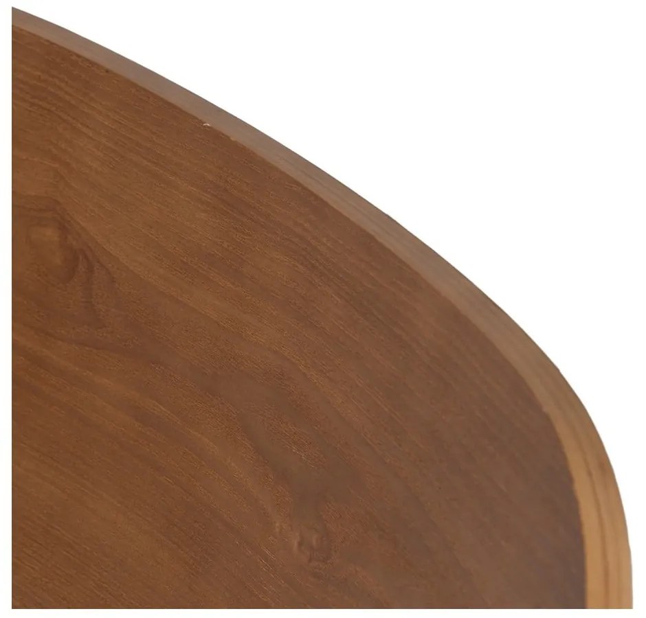 Кафяви и кремави трапезни столове в комплект от 4 броя Moe - Ixia