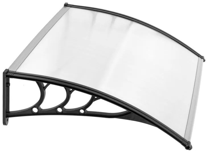Покрив над входната врата - поликарбонат Šírka: 80 cm | Dĺžka: 120 cm