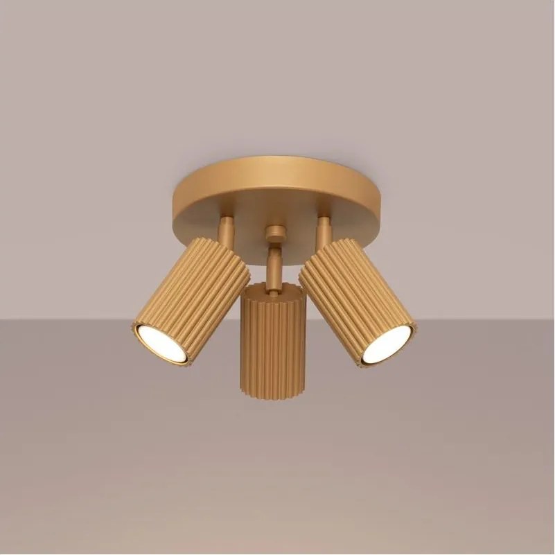 Brilagi - LED точково осветително тяло CRESTO 3xGU10/10W/230V златисто