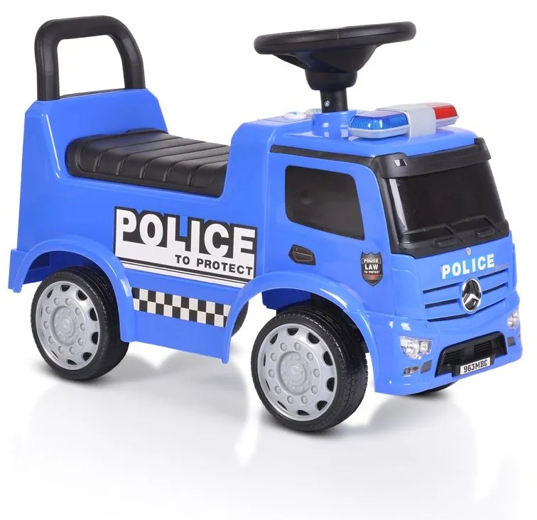 Кола за бутане Mercedes-Benz Antos Police син