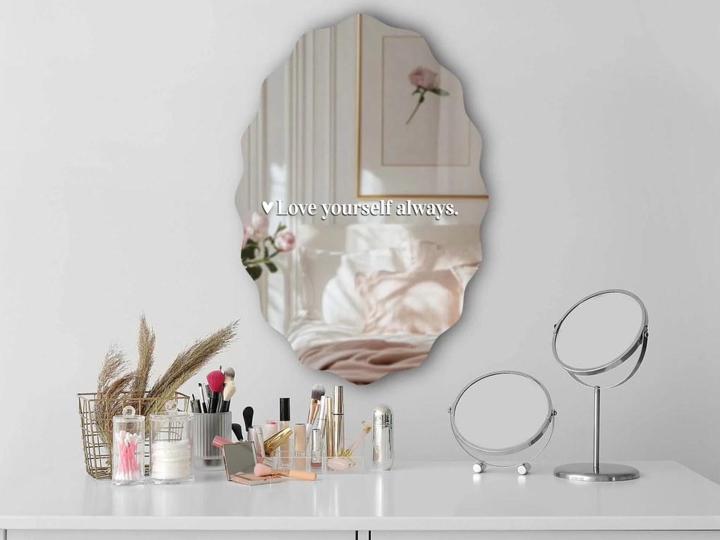 Стикер за огледало S36 – Love yourself always. 89x9