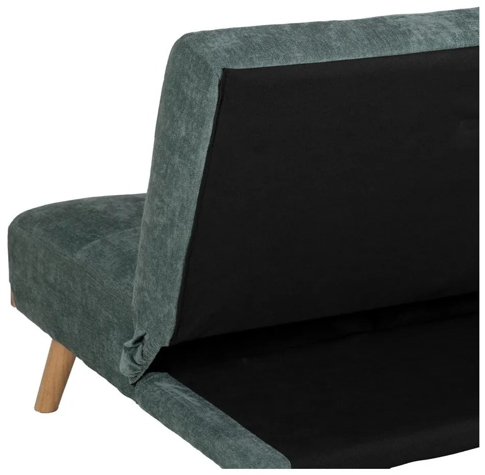 Тюркоазен шенилов разтегателен диван 178 cm – Ixia