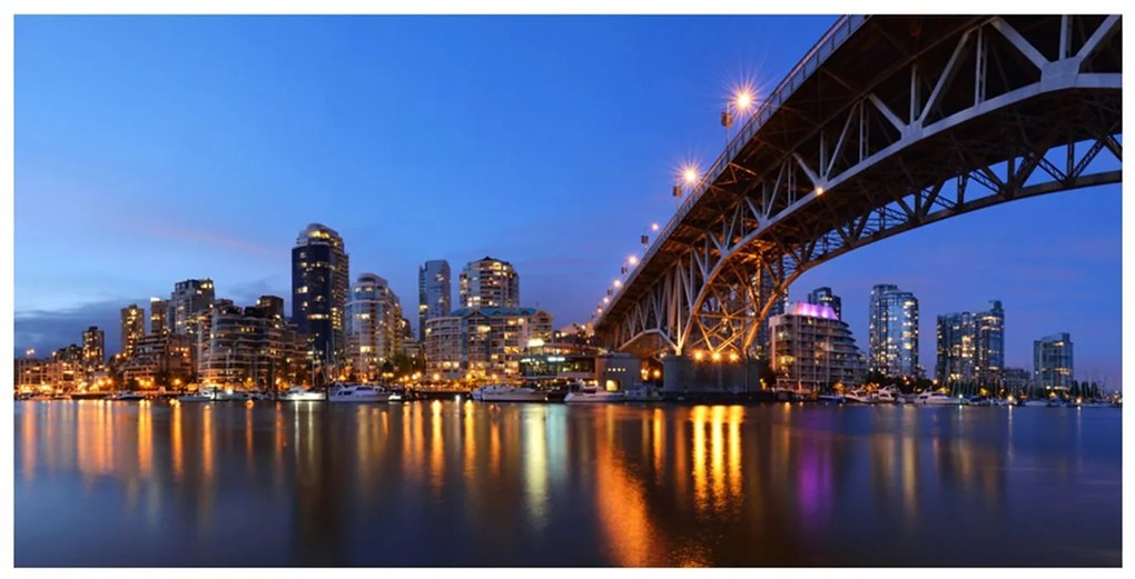 XXL тапет - Granville Bridge - Ванкувър (Канада) 550x270