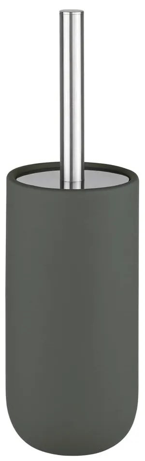 Тъмнозелена керамична четка за тоалетна Lotus Play – Mette Ditmer Denmark