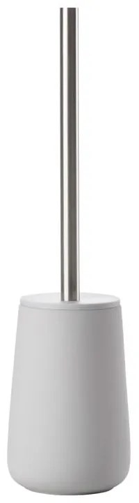 Светлосива порцеланова четка за тоалетна Nova - Zone