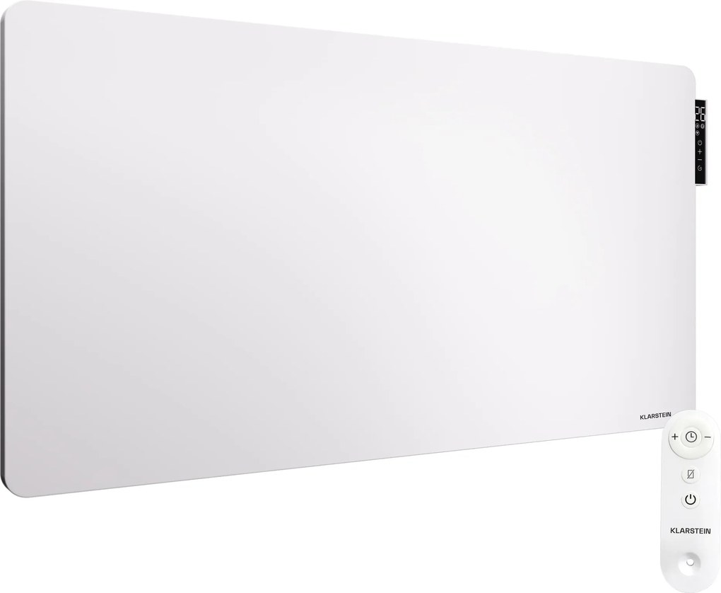 Klarstein Wonderbeam 900 Hybride Инфрачервен отоплител 108 x 60 см 900 W Седмичен таймер Дистанционно управление