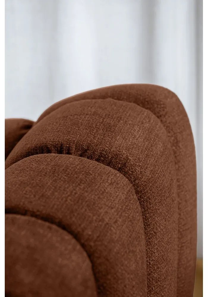 Теракотен ъглов диван Shell – Miuform