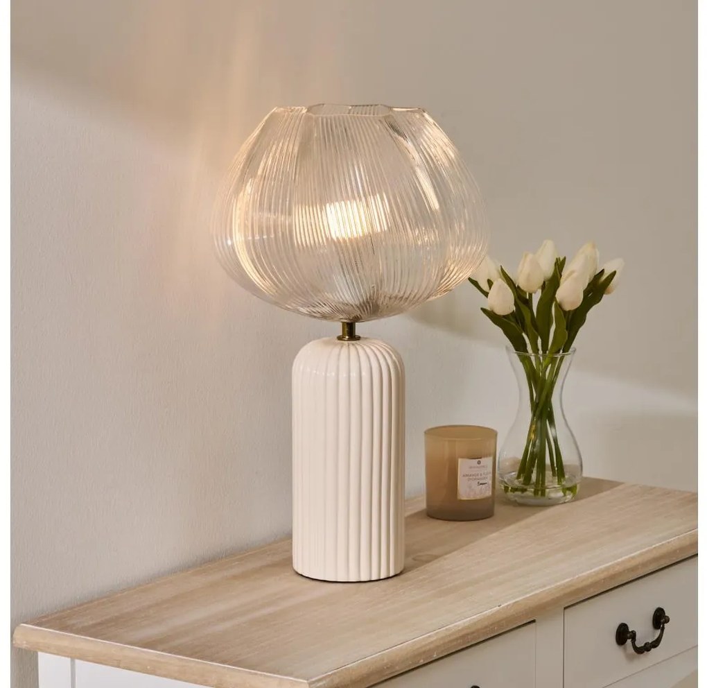 Atmosphera - Настолна лампа PHYLAS 1xE14/40W/230V бежова