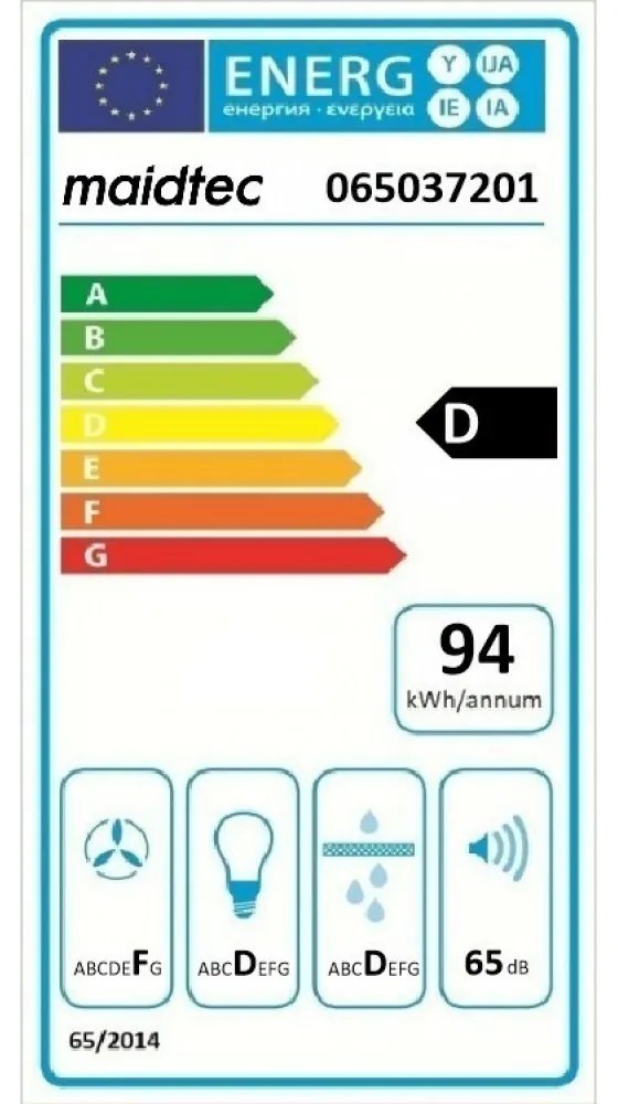 Кухненски аспиратор Maidtec плъзгаща се Inox Turbo 60