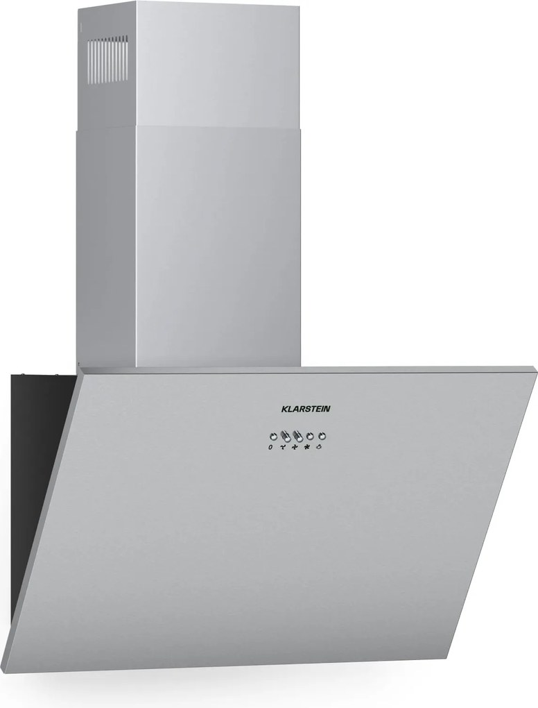 Klarstein Silver Lining 60, абсорбатор, 60 см, 600 м³ / ч, EEK, A, неръждаема стомана