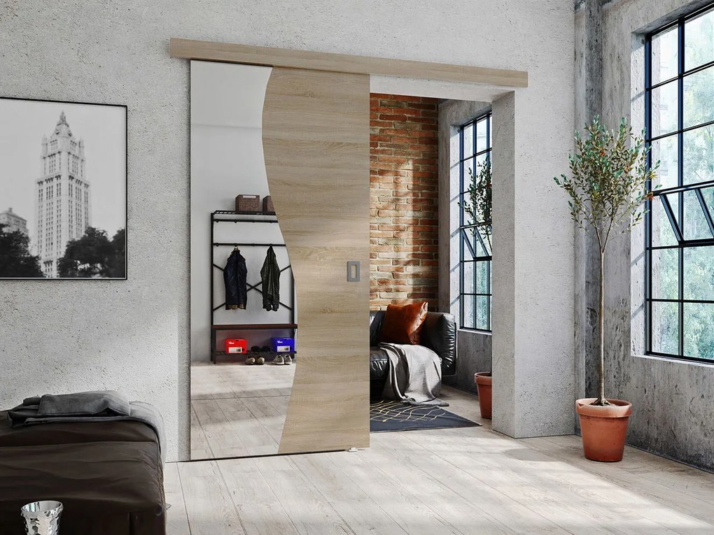 Плъзгаща се врата Fala -Fusiko-Length: 86 cm