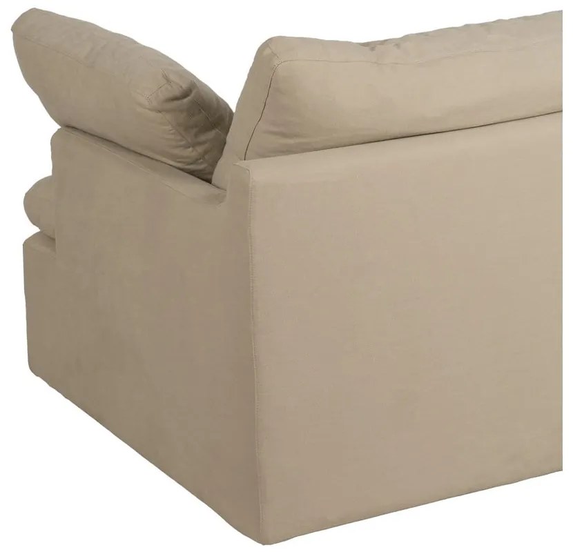 Бежов ленен диван 180 cm – Ixia