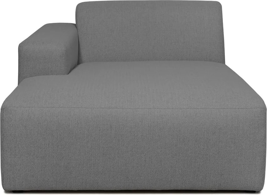 Сив модул за диван (ляв ъгъл) Roxy - Scandic