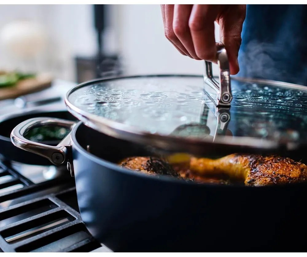 Тиган с капак с керамично покритие ø 28 cm Space – Joseph Joseph