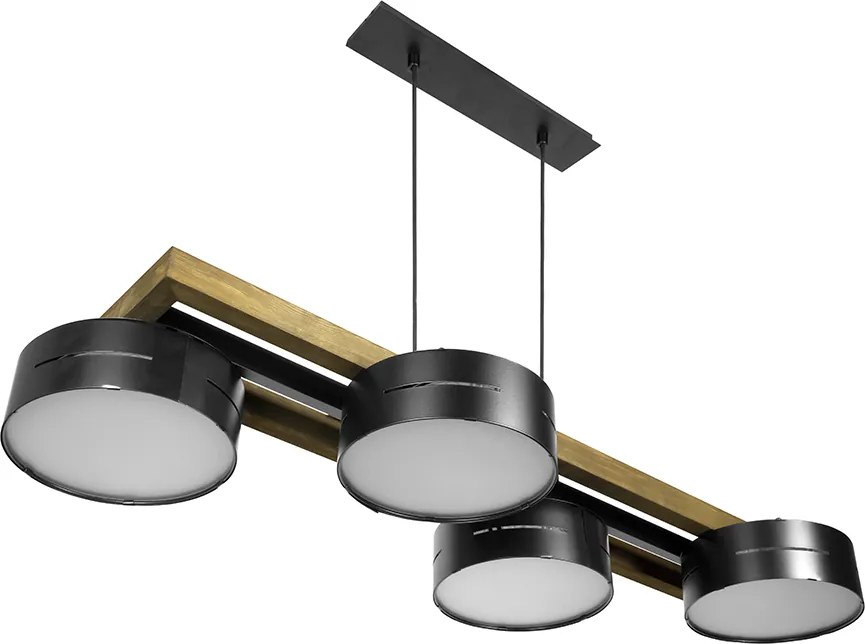Полилей СИНТРА LED, орех, 72W
