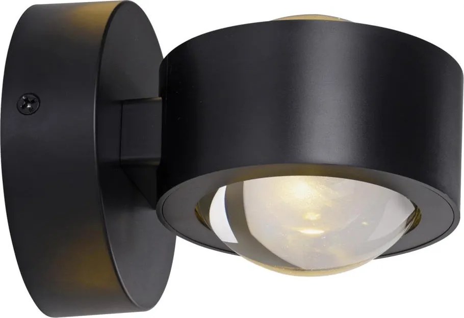 Schöner Wohnen 19331-18 - LED стенно осветително тяло CHIA 2xLED/2W/230V черно