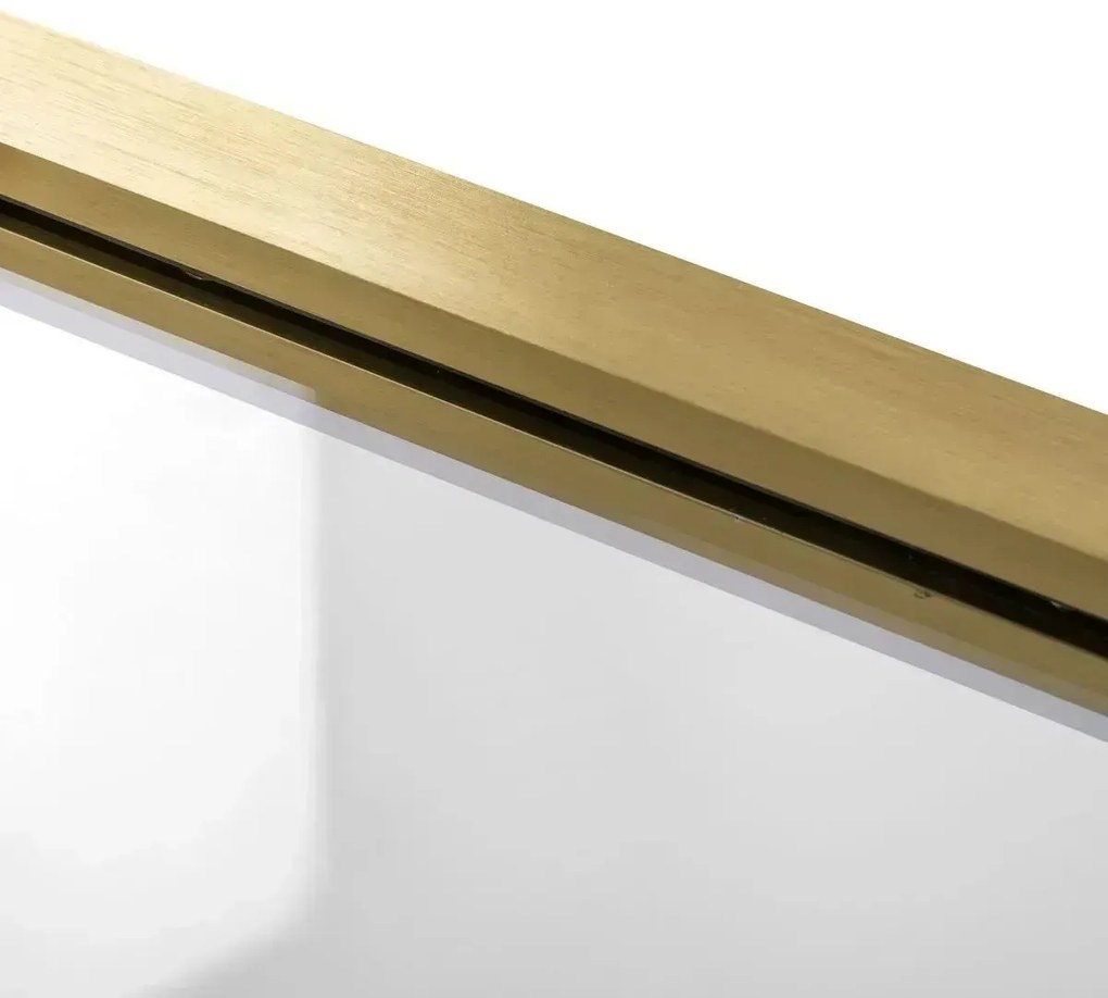 Душ кабина Rea Atlas 100x90 Brush Gold