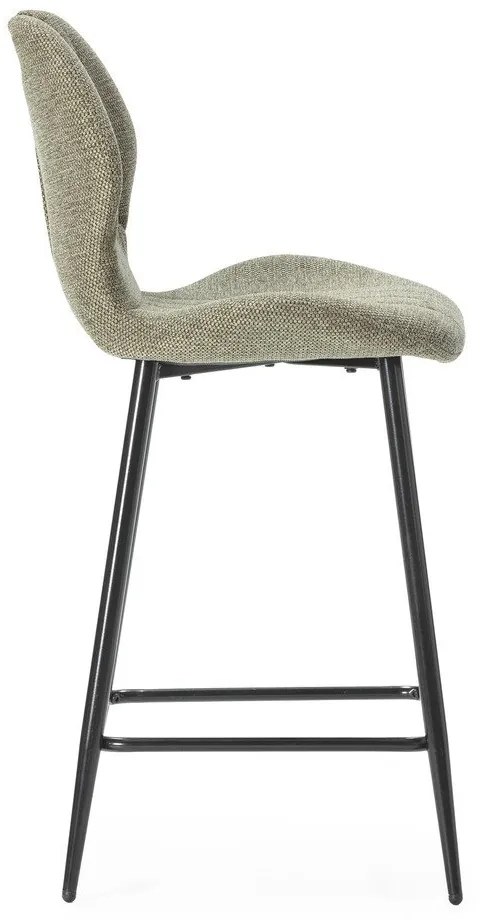 Зелени бар столове в комплект 2 бр. (височина на седалката 65 cm) Muli – Marckeric