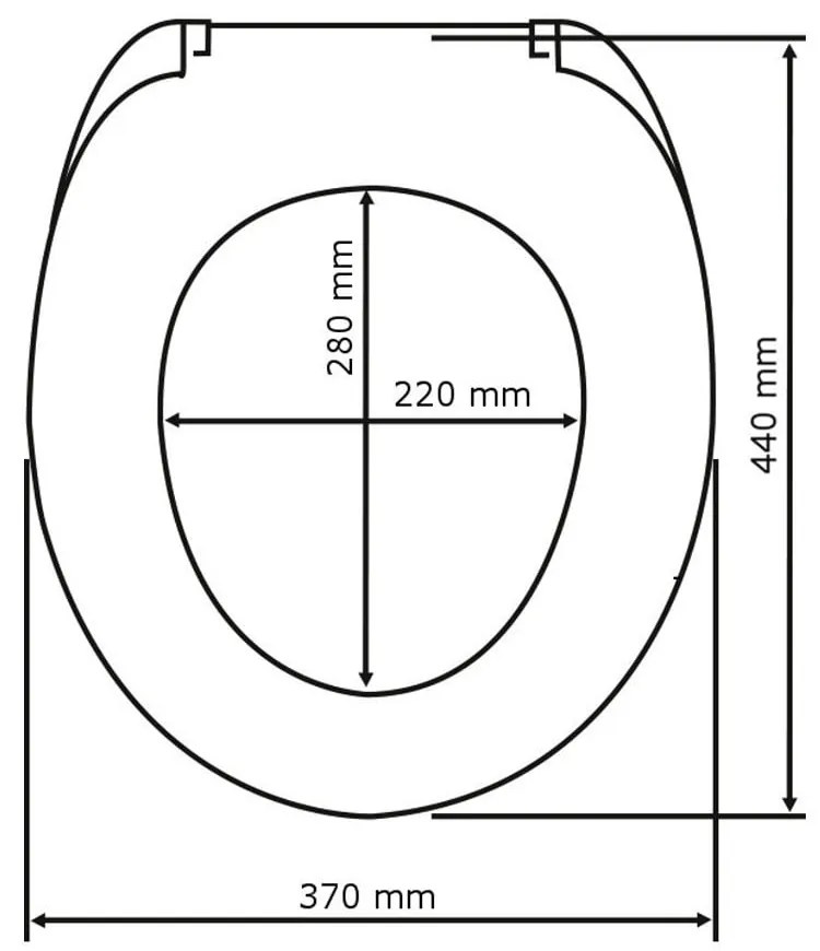 Тоалетна чиния 37 x 44 см Speedy – Wenko