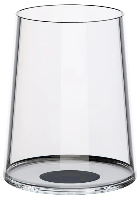 Комплект 2 бр кристални чаши за бяло вино Trebonn SplitGlass 2025120, 280 мл, Ø7.3x9 см, Модулна система, Черен