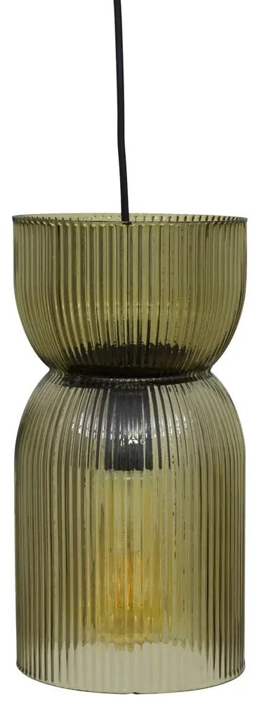 Пендел atmosphera Ancel, 14 cm, Стъкло, Зелен