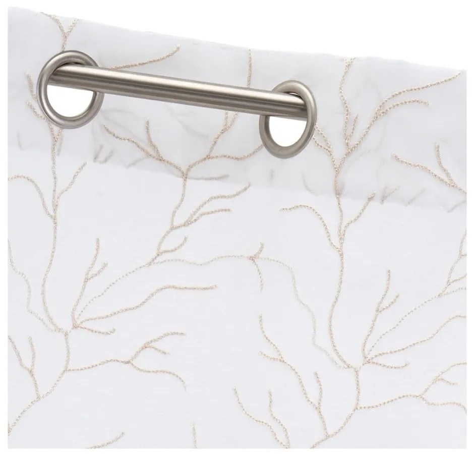 Бяло-бежова завеса 140x260 cm Coral – Casa Selección