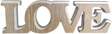 ДЕКОРАТИВEН НАДПИС LOVE 30/8.5 CM AMBIA HOME 48258040069