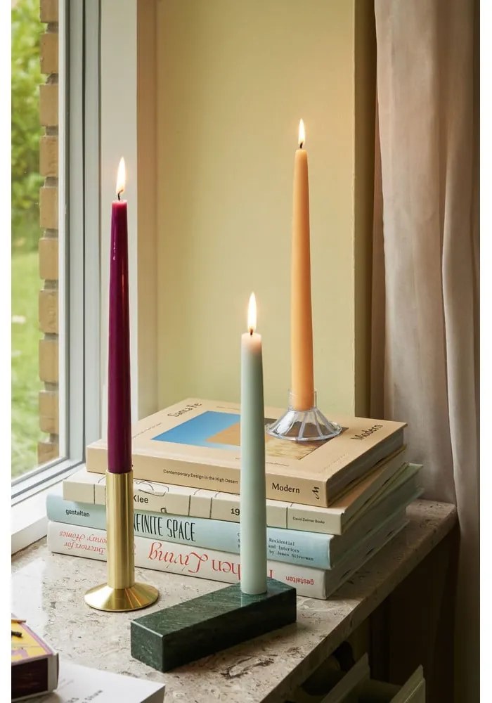 Стъклен свещник Heir – Hübsch