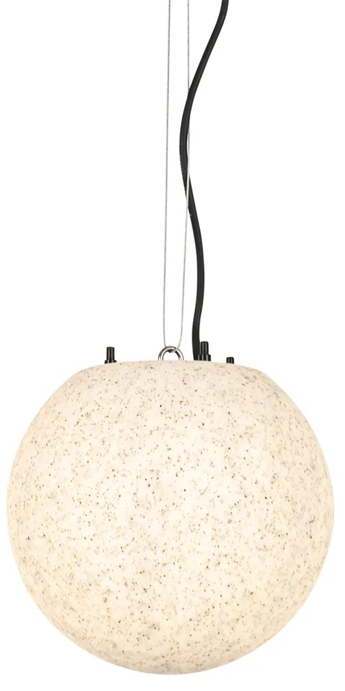 Смарт външна лампа сива 25 см IP65 вкл. WiFi A60 - Nura