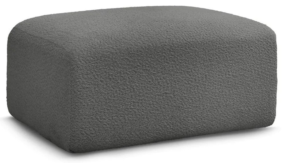 Сива табуретка от букле Tina – Bobochic Paris