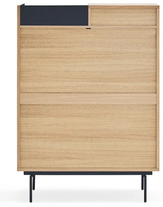 Светлокафяво-син шкаф Valley - Teulat