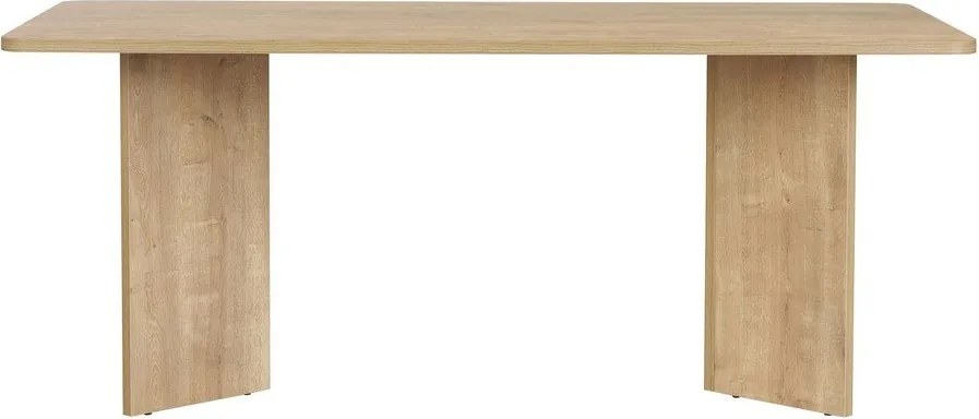 Трапезна маса от декор от дъб 90x180 cm Linza – Kalune Design